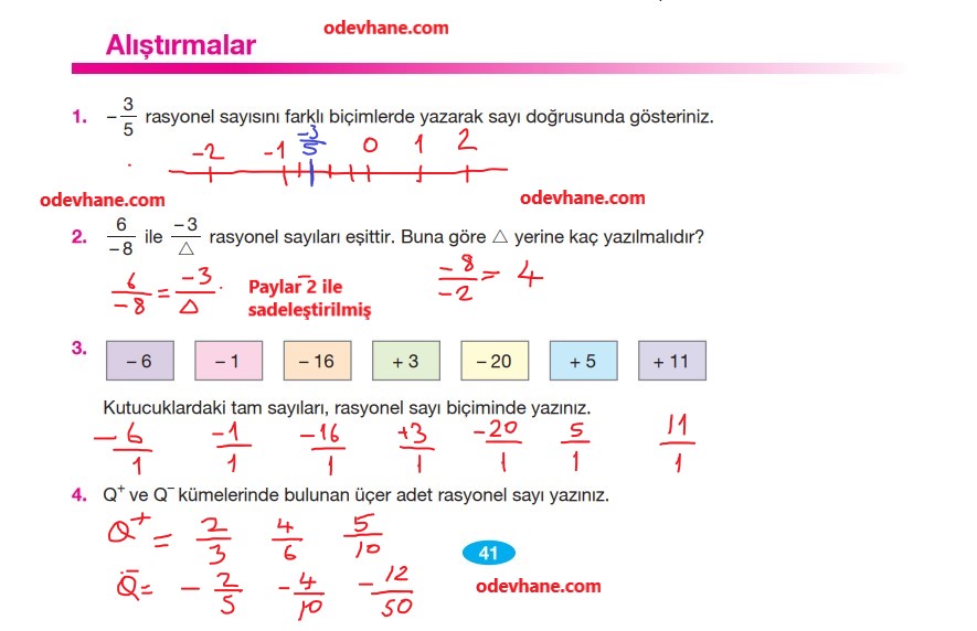 7. Sınıf Matematik Ders Kitabı Sayfa 416 Cevapları Berkay Yayınları